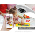 Multi function LED Lamp Color Changeable Night Children pet care Smart desk lamp with IP camera